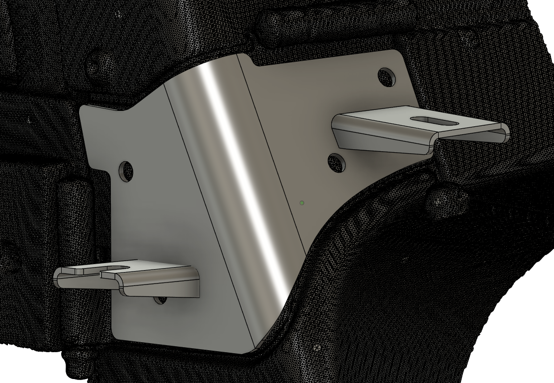 Lower A-Pillar Windshield Hinge Light Mounts – Jeep TJ Wrangler 1997–2006 | Alloy | Ditch Light & Aerial Brackets | Pair