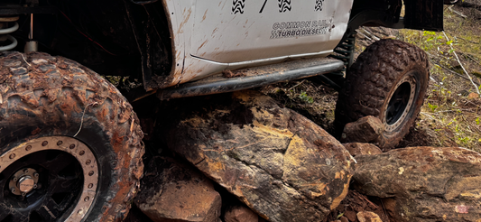 Nissan Patrol GU / GQ Rock Sliders — Raw Steel | Supply Only