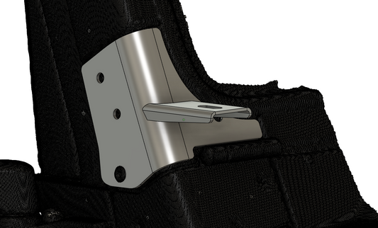 Upper A-Pillar Windshield Hinge Light Mounts – Jeep TJ Wrangler 1997–2006 | Alloy | Ditch Light & Aerial Brackets | Pair