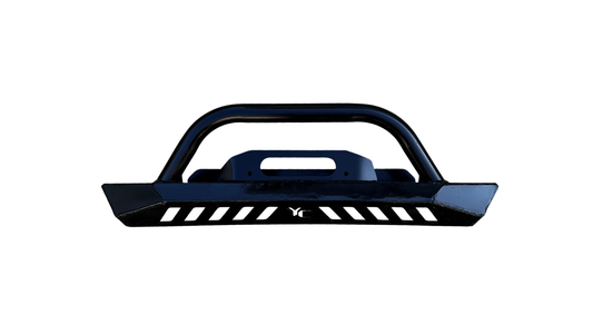 Mid Width Steel Front Bumper – Jeep TJ Wrangler | Winch Bar | High Approach Angle
